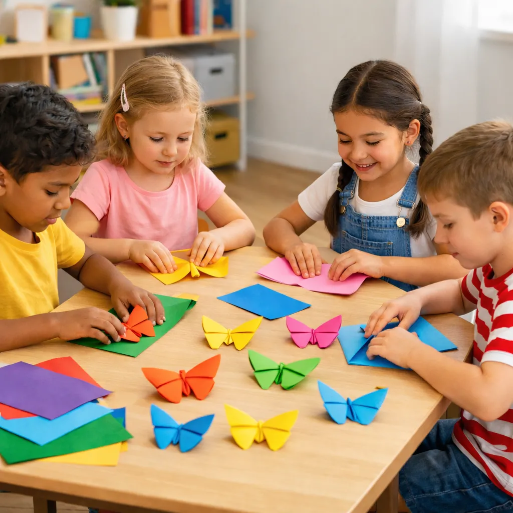 CRIANÇAS FAZENDO DOBRADURA BNCC COMPUTAÇÃO - EIXO PENSAMENTO COMPUTACIONAL